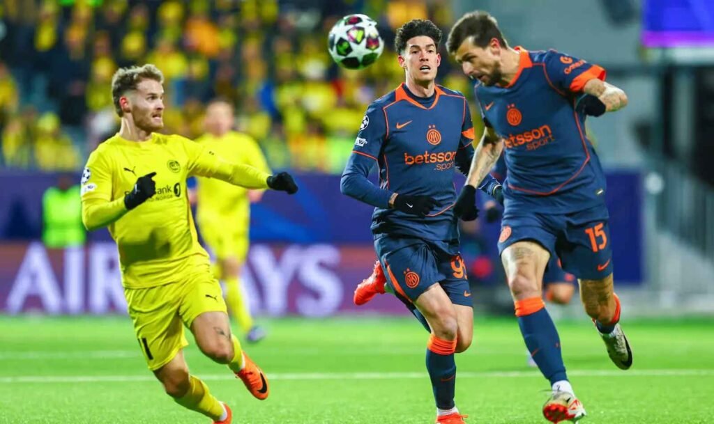 Bodø/Glimt vs Inter Milan : Match Score 3–1 in the UEFA Champions League