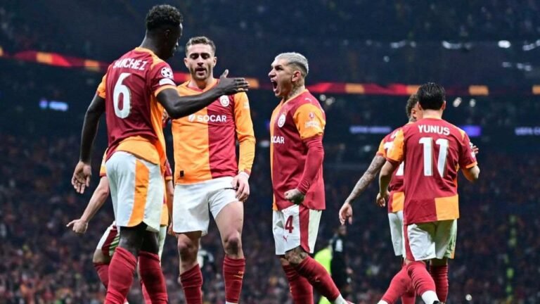 Galatasaray vs Juventus Match Score 5–2 in the UEFA Champions League