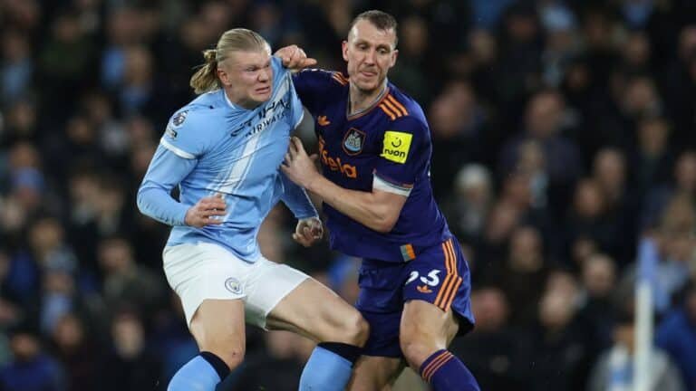 Manchester City vs Newcastle United Match Result 2–1 in Premier League