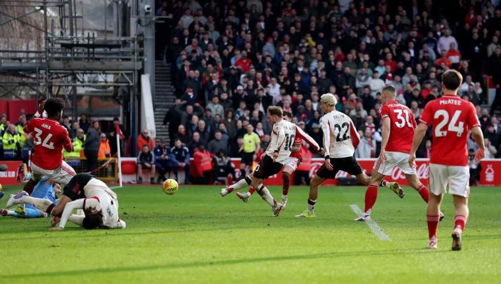 Nottingham Forest vs Liverpool Match Result 0–1 in Premier League