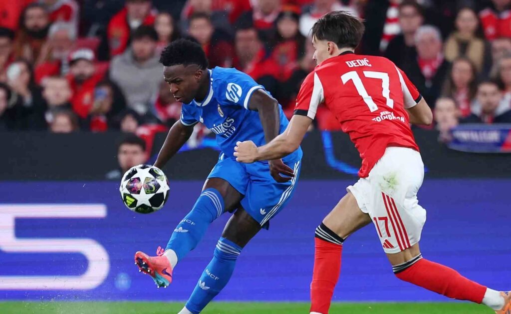 Real Madrid vs Benfica  Match Score 1-0