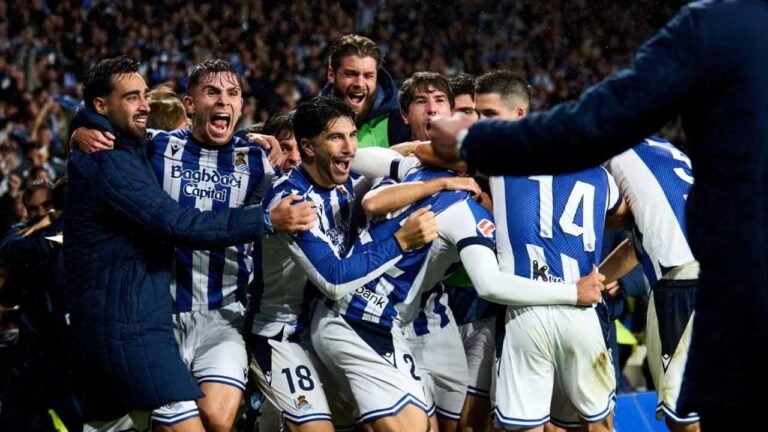 Real Sociedad vs Real Oviedo Match Result 3–3 in La Liga