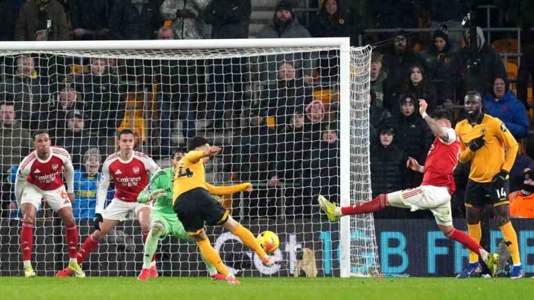 Wolves vs Arsenal Match Score 2 – 2 in the Premier League