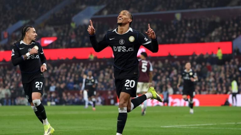 Aston Villa vs Chelsea Match Result 1–4 in the Premier League