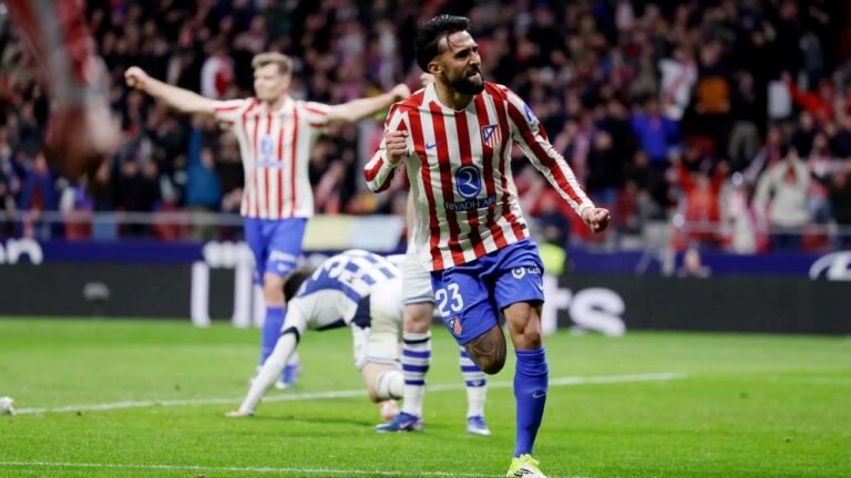 Atlético Madrid vs Real Sociedad Match Result 3–2 in La Liga