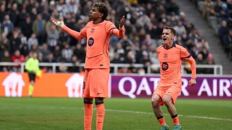 Barcelona vs Newcastle Match Result 1–1 in UEFA Champions League