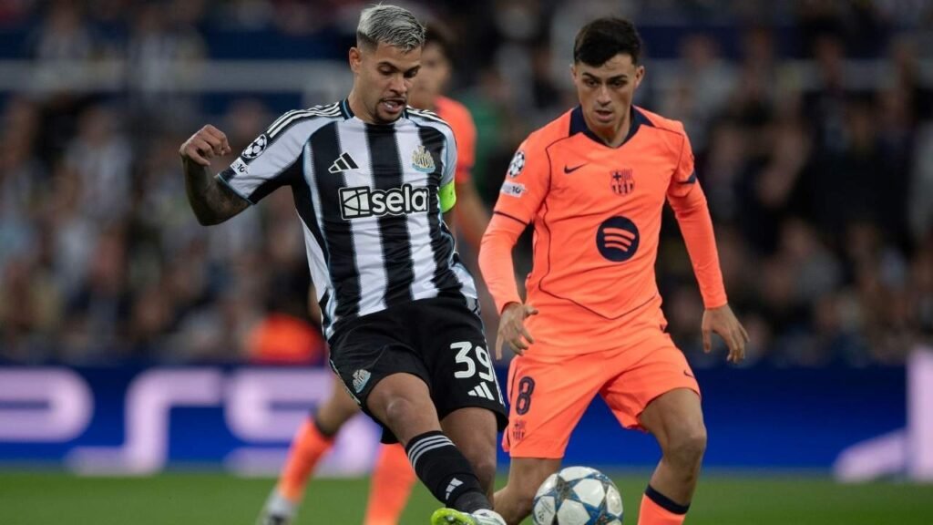 Barcelona vs Newcastle Match Result 1–1 in UEFA Champions League