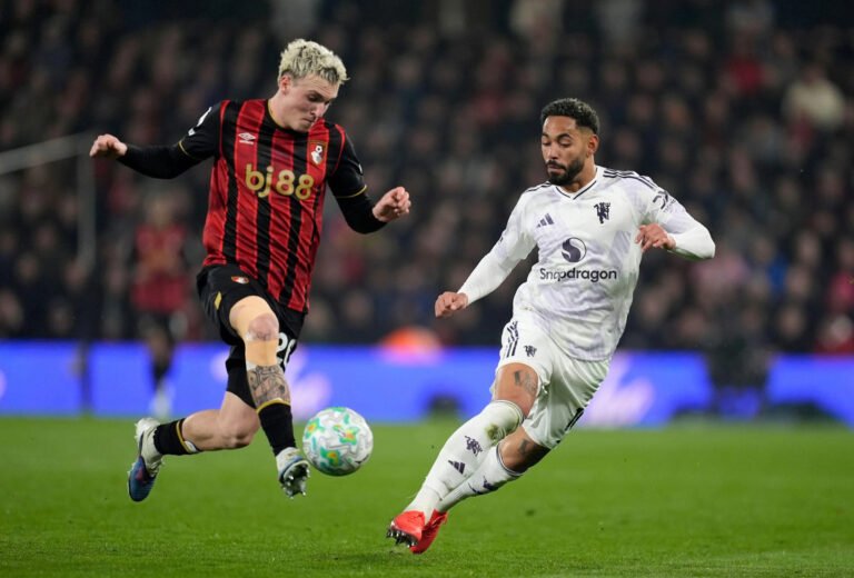 Bournemouth vs Man United Share Spoils in Thrilling 2-2 Stalemate