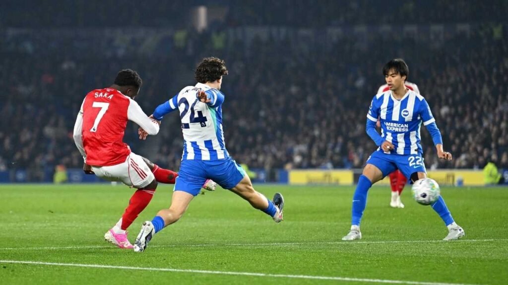 Brighton vs Arsenal Match Result 0–1 in the Premier League