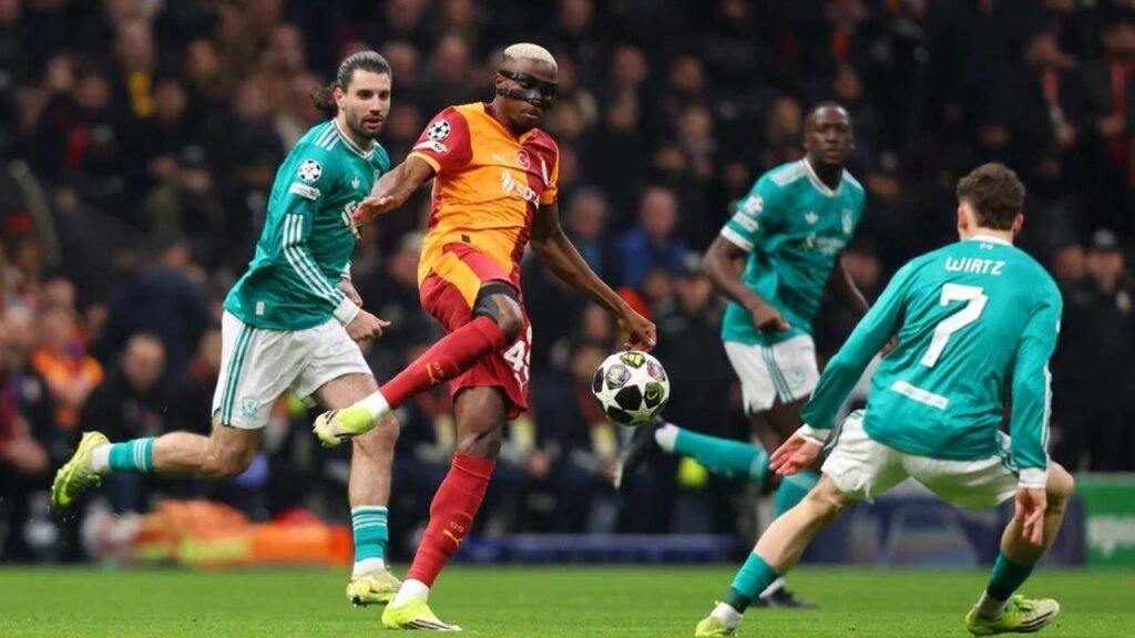 Galatasaray vs Liverpool Match Result 1–0 in The Champions League