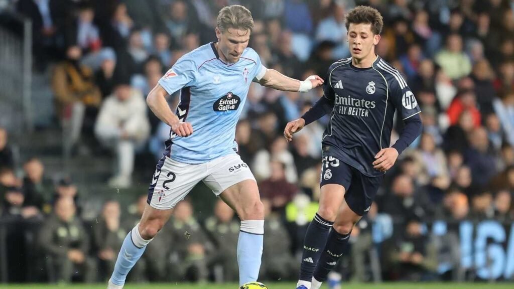 Real Madrid vs Celta Vigo Match Result 2-1 in La Liga