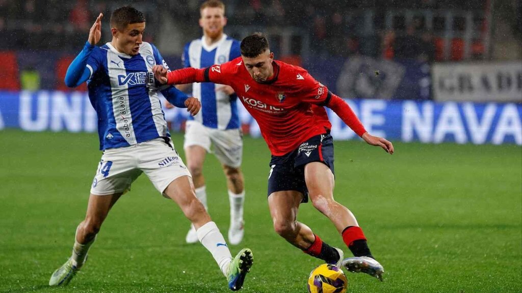 Alaves vs Osasuna Match Result 2–2 in the La Liga