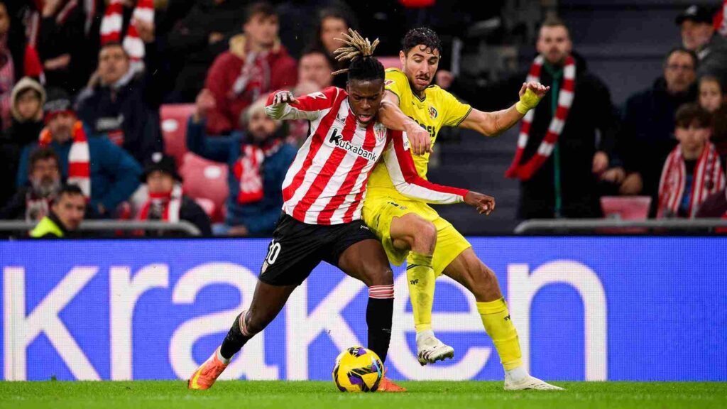 Athletic Bilbao vs Villarreal Match Result 1 – 2 in La Liga