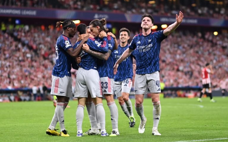 Atletico Madrid vs Arsenal Match Result 1-1 in the Champions League