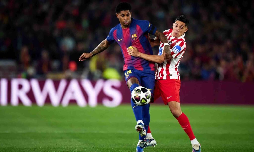 Barcelona vs Atlético Madrid Match Result 0-2 in the Champions League