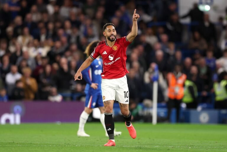 Chelsea vs Manchester United Match Results 0-1 in the Premier League