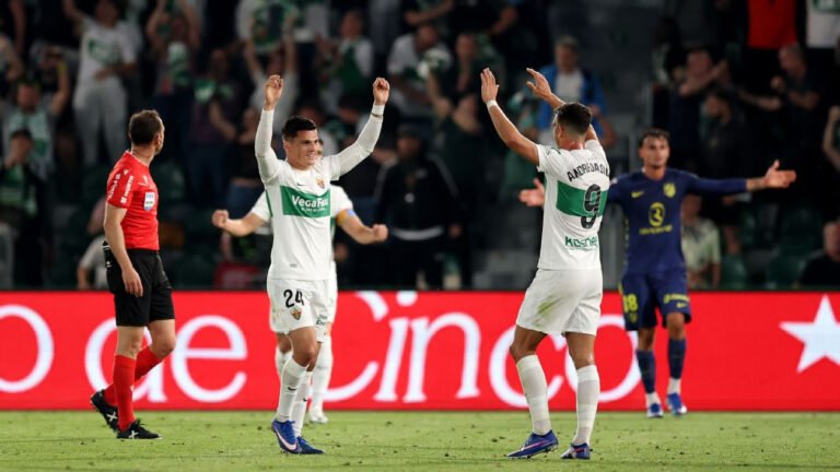 Elche vs Atletico Madrid Match Score 3-2 in La Liga