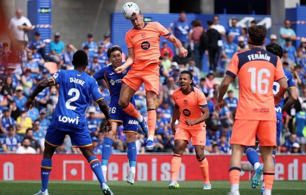 Getafe vs Barcelona Match Result 0-2 in La Liga