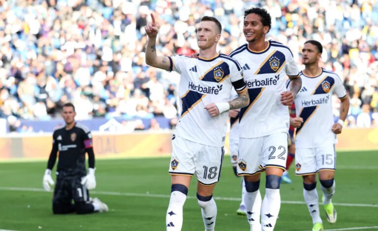 LA Galaxy vs Real Salt Lake Match Result 2-1 in the MLS