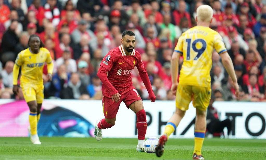 Liverpool vs Crystal Palace Match Score 3–1 in the Premier League