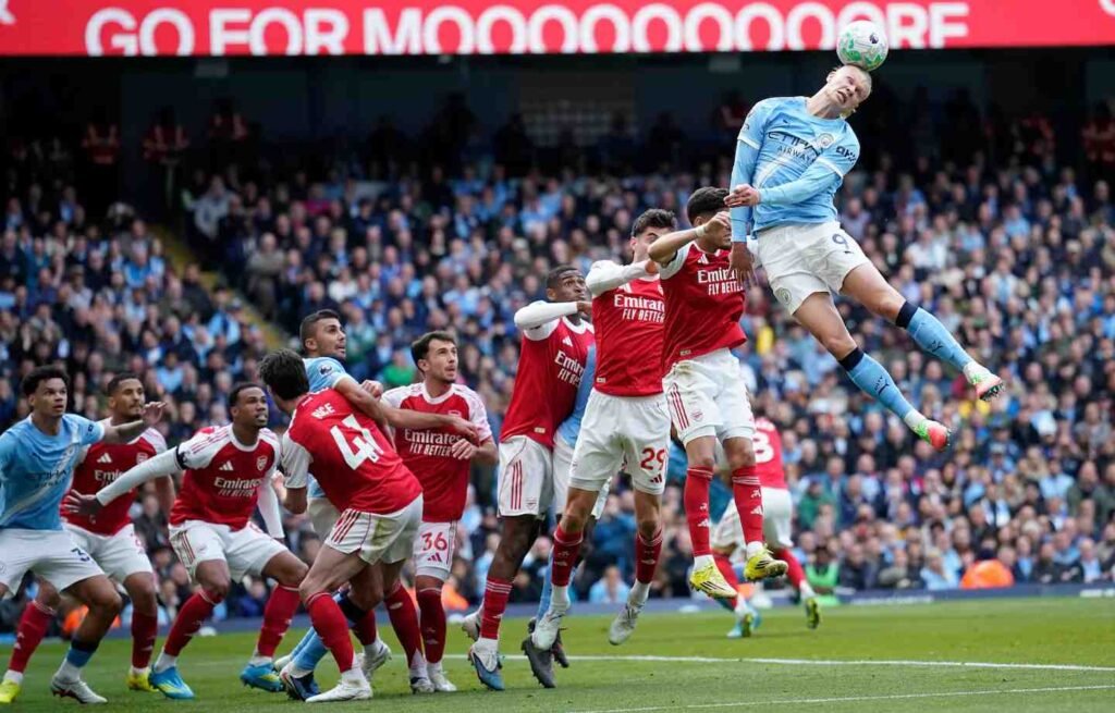 Manchester City vs Arsenal Match Result 2-1 in the Premier League