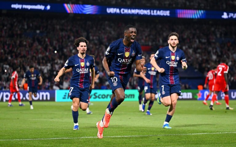 PSG vs Bayern Munich Match Result 5-4 in the Champions League Semifinal