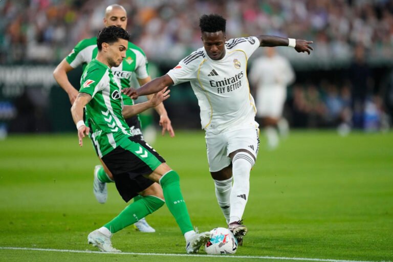 Real Betis vs Real Madrid Match Result 1-1 in La Liga