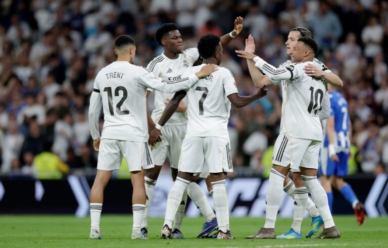 Real Madrid vs Alaves Match Result 2-1 in La Liga