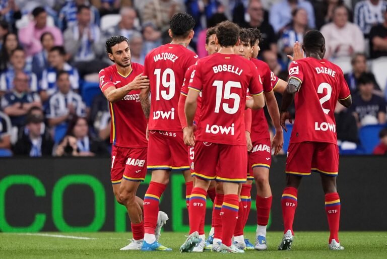 Real Sociedad vs Getafe Match Result 0-1 in La Liga
