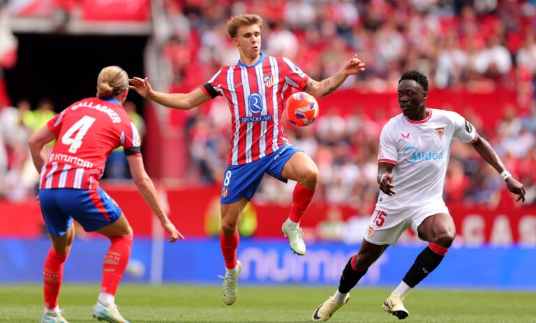 Sevilla vs Atletico Madrid Match Result 2-1 in La Liga