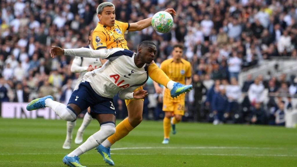 Tottenham vs Brighton Match 2-2 Draw in the Premier League