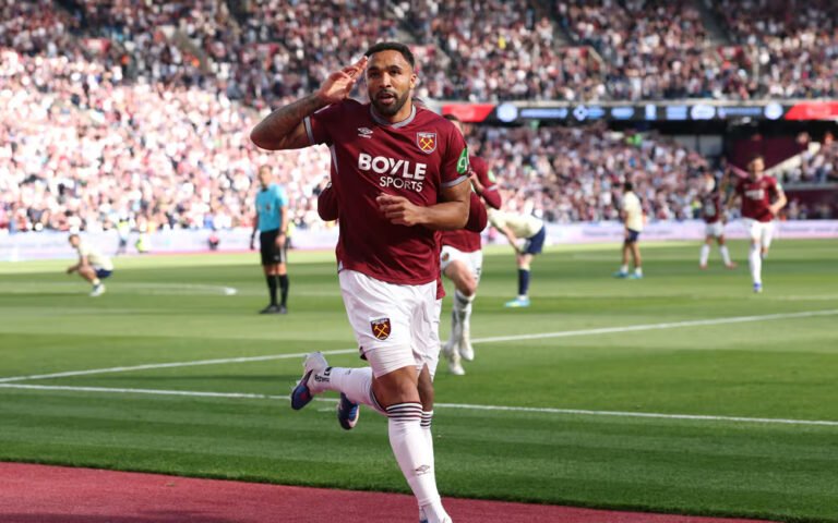 West Ham vs Everton Match Score 2-1 in the Premier League