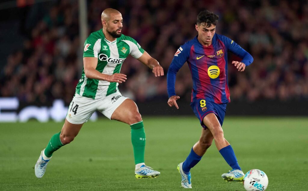 Barcelona vs Real Betis Match result 3-1 La Liga Round 37 2026 season