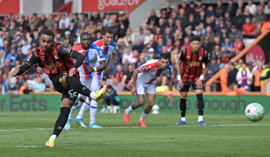 Bournemouth vs Crystal Palace Match Result 3-0 in the Premier League