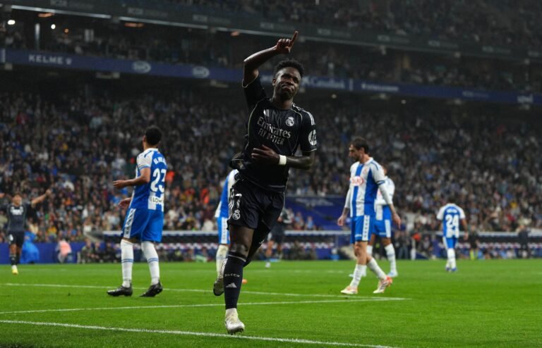 Espanyol vs Real Madrid Match Result 0-2 in La Liga