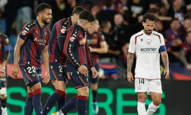 Levante vs Osasuna Match Score 3-2 in La Liga