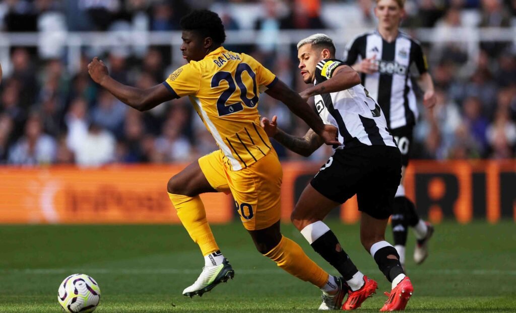 Newcastle United vs Brighton Match Result 3-1 in the Premier League