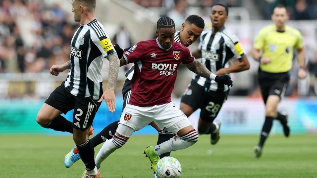 Newcastle United vs West Ham United Match Score 3–1 in the Premier League 2026