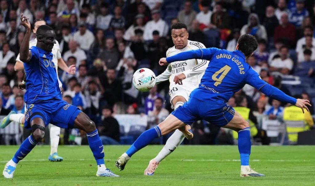 Real Madrid vs Real Oviedo match score 2-0 in La Liga 2026
