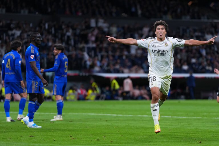 Real Madrid vs Real Oviedo match score 2-0 in La Liga 2026