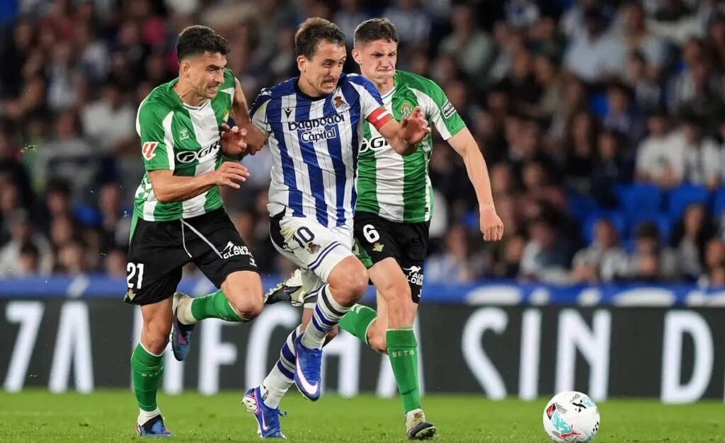Real Sociedad vs Real Betis Match Result 2–2 Draw in La Liga 2026