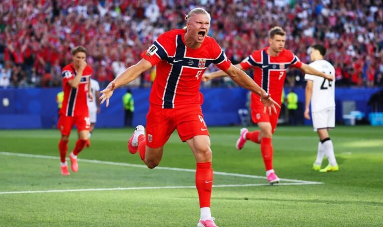 Haaland Hat-Trick and Ostigard Own Goal Secure Norway’s Dominant 4-1 Win Over Iraq Norway vs Iraq Match Score 4-1 World Cup 2026 Group I Clash