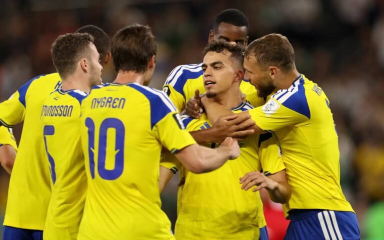 Sweden vs. Tunisia (5-1) 2026 World Cup group stage clash