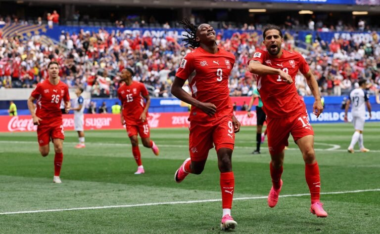 Switzerland National Football Team vs Bosnia and Herzegovina National Football Team stats 2026 Switzerland vs Bosnia and Herzegovina 4-1 | FIFA World Cup 2026™