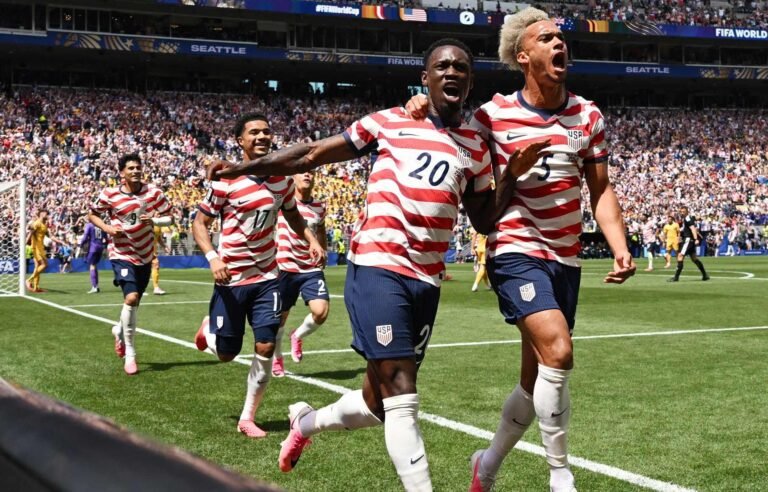USA Dominates Australia 2-0 in Group D Clash as Socceroos’ Own Goal Proves Costly United States vs Australia World Cup 2026 Match Result 2-0