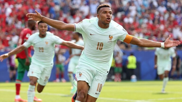 France secures a 2-0 victory against Morocco and book their place in the semifinals