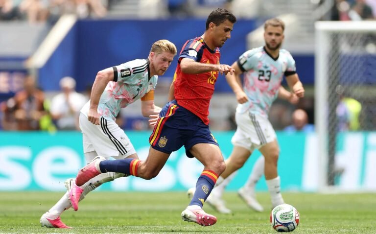 La Roja secure a 2-1 victory to advance to the semifinals Spain 2-1 Belgium Highlights World Cup Quarterfinal 2026